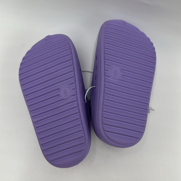 NWT Cat & Jack Toddler Girls Purple Rowan Pull-On Slip On Water Shoes Size 6 - Picture 5 of 10